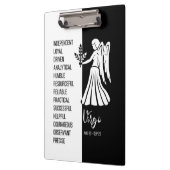 Porte-bloc Panneau Virgo Zodiac Porte - bloc noir et blanc (Gauche)