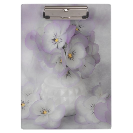 Porte-bloc Pansies souples (Devant)