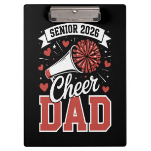 Porte-bloc Papa senior de cheer fier 2026
