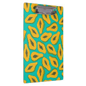 Porte-bloc Papaya slices on turquoise (Swatch)