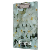 Porte-bloc Paperwhite Narcissus Fleurs blanches délicates (Gauche)