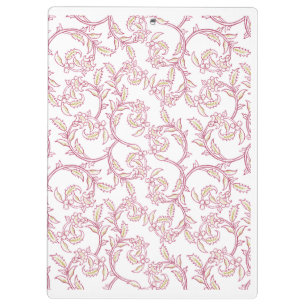 Porte-bloc Papeterie élégante à motif floral "Blossom Vine"