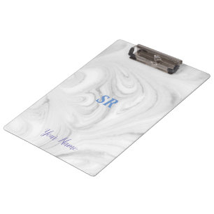 Porte-bloc Papeterie élégante Accessoire Marbre Blanc