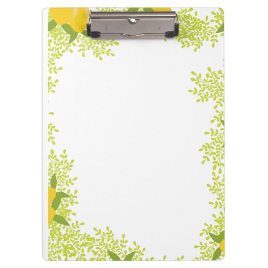 Porte-bloc Papier de design citron Fun & Fonctionnel (Devant)