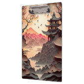 Porte-bloc Papier de scène chinois ancien coupé Porte - bloc  (Gauche)