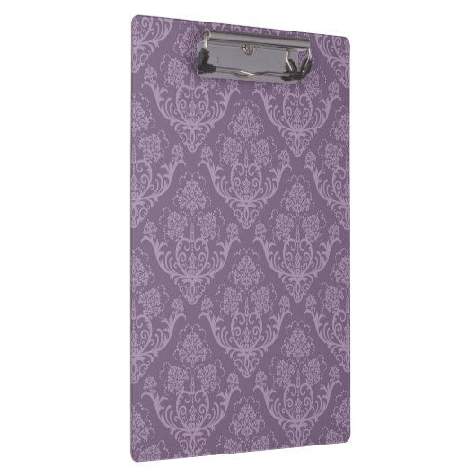 Porte-bloc Papier peint floral pourpre (Swatch)