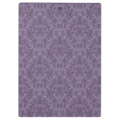 Porte-bloc Papier peint floral pourpre 2 (Dos)