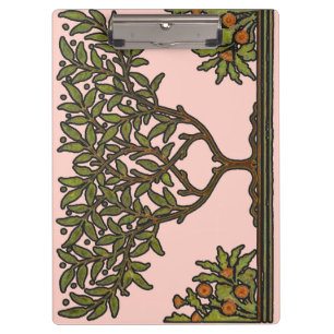 Porte-bloc Papier peint frise d'arbre de William Morris