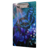 Porte-bloc Papillon bleu magique (Gauche)