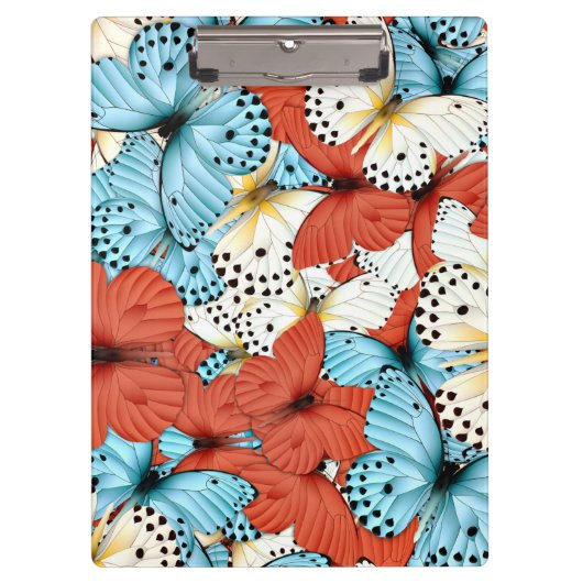 Porte-bloc Papillon bleu Orange Hive | Porte - bloc papillon (Devant)