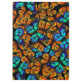 Porte-bloc Papillon bleu Orange Hive | Porte - bloc papillon (Dos)