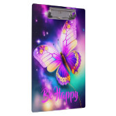 Porte-bloc papillon coupé porte - bloc violet foncé (Swatch)