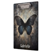 Porte-bloc Papillon gothique noir (Gauche)