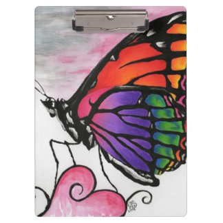 Porte-bloc Papillon Monarque Arc-en-Ciel Original Fantastique