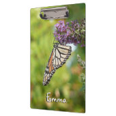 Porte-bloc Papillon Monarque sur papillon pourpre Bush (Gauche)