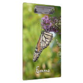 Porte-bloc Papillon Monarque sur papillon pourpre Bush (Swatch)