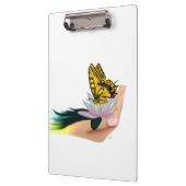 Porte-bloc Papillon sur Lotus Bloom (Gauche)