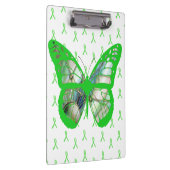 Porte-bloc papillon vert de sensibilisation à la m (Swatch)
