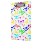 Porte-bloc Papillons de couleur arc-en-ciel volant (Gauche)