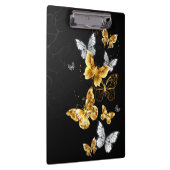 Porte-bloc Papillons d'or et de blanc (Swatch)