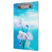 Porte-bloc Papillons et fleurs (Gauche)
