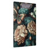 Porte-bloc Papillons et fleurs design classique foncé (Swatch)