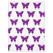 Porte-bloc Papillons pourpres (Dos)