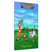 Porte-bloc Pâques - Chiot Capo Rabbit et Chick (Swatch)