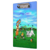 Porte-bloc Pâques - Chiot Capo Rabbit et Chick (Gauche)