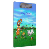 Porte-bloc Pâques - Chiot Capo Rabbit et Chick (Swatch)