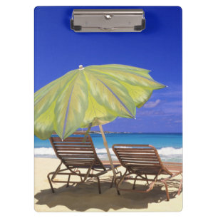 Porte-bloc Parapluie de plage, Abaco, Bahamas