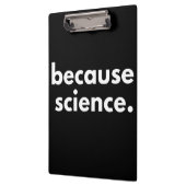 Porte-bloc Parce que la science (Gauche)