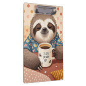 Porte-bloc Paresseux de dessin animé avec des yeux endormis e (Swatch)