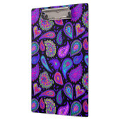 Porte-bloc Parfaitement Paisley Violet (Gauche)