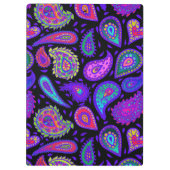 Porte-bloc Parfaitement Paisley Violet (Dos)