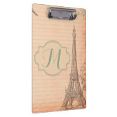 Porte-bloc Paris France Tour Eiffel Monogram Cliboard (Swatch)
