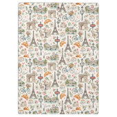 Porte-bloc Paris Icons Chic Design (Dos)