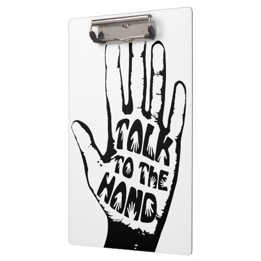 Porte-bloc Parler À La Main (Gauche)