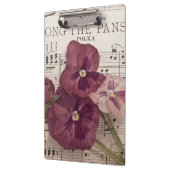 Porte-bloc Parmi Les Pansies (Gauche)