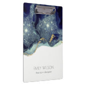 Porte-bloc Parties scintillant Abstraite en encre d'alcool Si (Swatch)