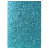 Porte-bloc Parties scintillant bleu brillant Turquoise Teachr (Dos)