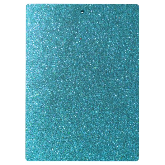 Porte-bloc Parties scintillant bleu brillant Turquoise Teachr (Dos)