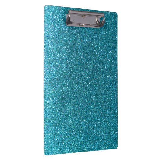 Porte-bloc Parties scintillant bleu brillant Turquoise Teachr (Swatch)