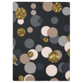 Porte-bloc Parties scintillant Confetti Peach, Maple, Grey an (Dos)