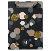 Porte-bloc Parties scintillant Confetti Peach, Maple, Grey an (Devant)