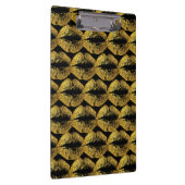 Porte-bloc Parties scintillant d'or lèvres (Swatch)