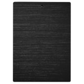 Porte-bloc Parties scintillant en métal brossé noir violet mo (Dos)