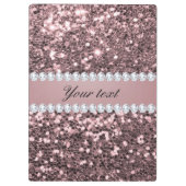 Porte-bloc Parties scintillant et diamants Roses à la mode Go (Dos)