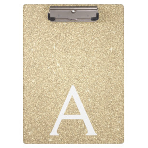 Porte-bloc Parties scintillant Gold de luxe et école Sparkle 