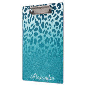 Porte-bloc Parties scintillant Leopard (Gauche)